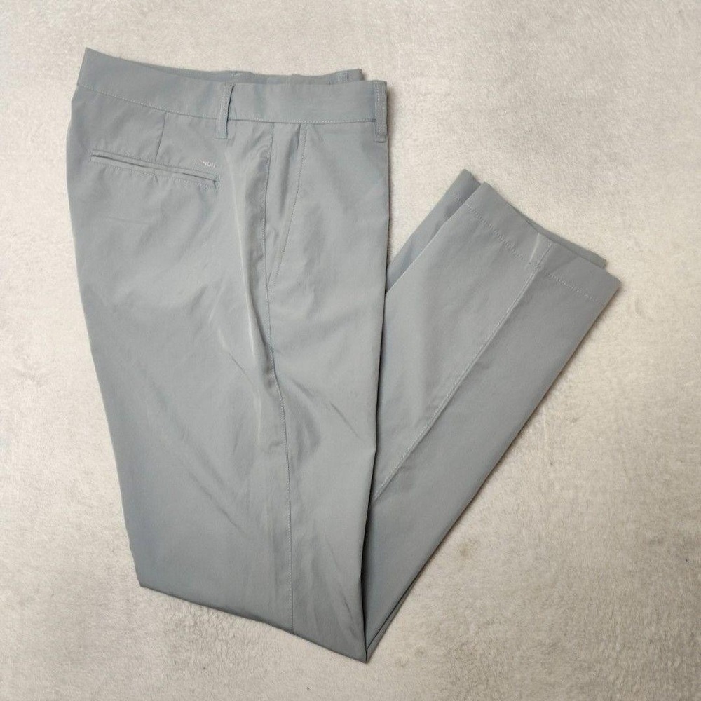 Bonobos Pants Mens 31x32 Gray Golf‎ Athletic Flat Front Lightweight Work School